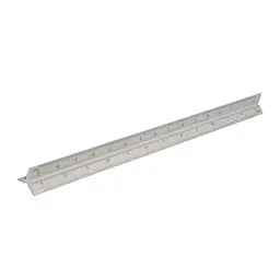 Produktbild: Silverline 731001 Aluminium-Dreikantlineal 300 mm