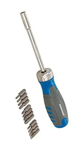 Produktbild: Silverline 930569 12-in-1 Multi-Bit Ratchet Screwdriver