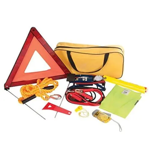 Produktbild: Silverline 933429 Fahrzeug-Notfallkoffer, 9-tlg.