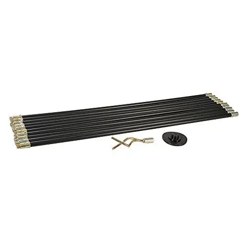 Produktbild: Silverline- Abflussreinigungsstangen 273193, 12-tlg. Satz