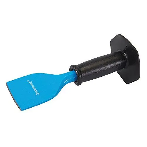 Produktbild: Silverline Fliesenmeißel mit Handschutz, 75 x 220mm, multi