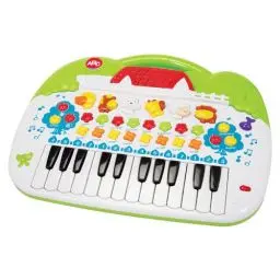 Produktbild: Simba 104018188 - ABC Tier-Keyboard, mit verschiedenen Sounds und Einstellfunktionen, 28x39cm, ab 3 Jahre