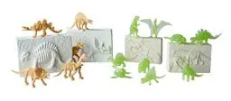 Produktbild: Simba 104342552 - Großes Dino Ausgrabungsset, 4 Dinosaurier Skelette zum Ausgraben, 2x mit Glow in the Dark Effekt, 6-8cm, mit Werkzeug, ab 3 Jahren
