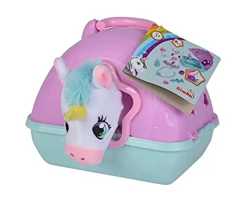 Produktbild: Simba 105542140 - Doktorkoffer mit Plüsch Einhorn, 20cm, Koffer 23x20cm zum Aufklappen, ab 3 Jahre