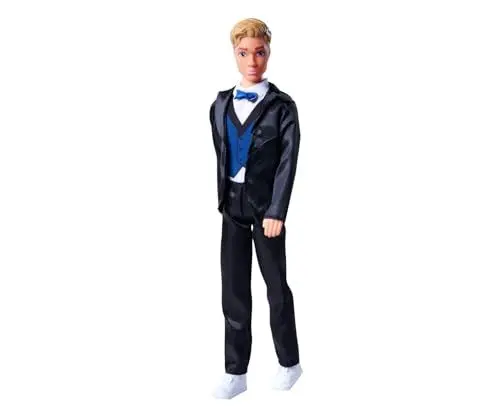 Produktbild: Simba 105733629 - Steffi Love Kevin Charming, Spielpuppe trägt einen eleganten Anzug mit Fliege und Weste, 30cm, ab 3 Jahre