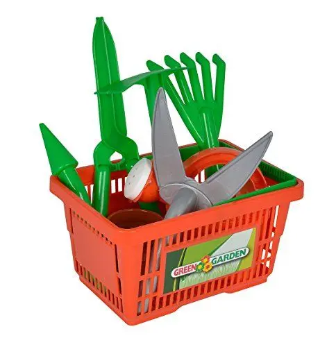Produktbild: Simba 107134088 - Gartenwerkzeug in Korb