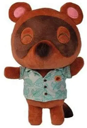 Produktbild: Simba 109231003 - Animal Crossing Timmy, 25cm Plüschtier, New Horizons, Nintendo, Plüschfigur für Kinder ab den ersten Lebensmonaten