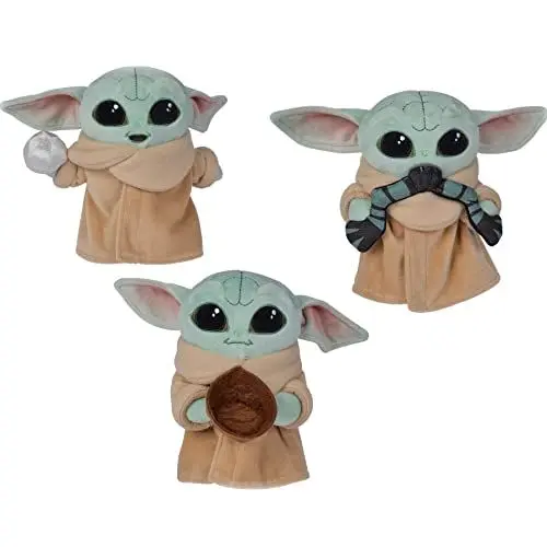 Produktbild: Simba Star Wars The Mandalorian Child Baby Yoda Plüschtier 17 cm mit Zubehör, Überraschungsfigur Random 1 von 3 Modelle erhältlichmit