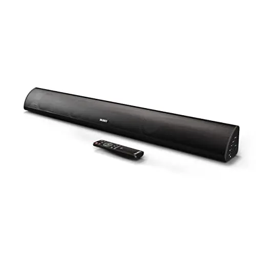 Produktbild: MAJORITY Snowdon Soundbar für TV Geräte | Soundbar Bluetooth | 120W 2.1 TV Lautsprecher für Fernseher | TV Soundbar mit Intergriertem Subwoofer | Soundsystem für Fernseher | 81CM Sound Bar (Schwarz)