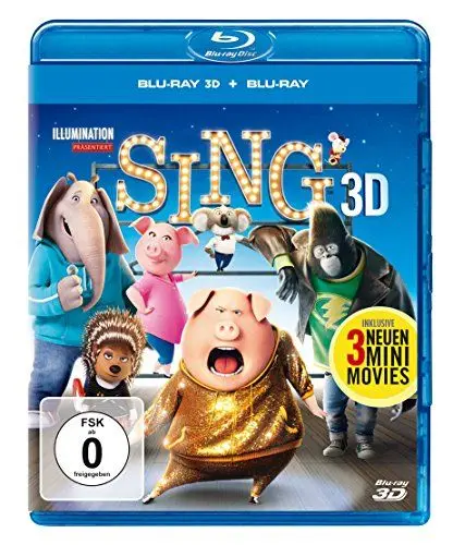 Produktbild: Sing (3D Blu-ray)