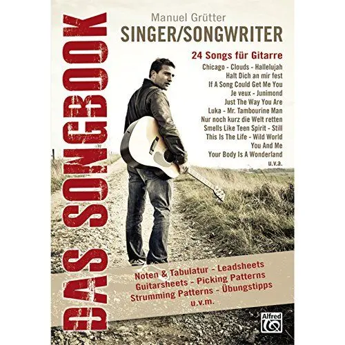 Produktbild: Singer/Songwriter - Das Songbook: 24 Songs für Gitarre – Songbuch (Singer/Songwriter – Das Songbook)