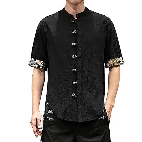 Produktbild: Single Day 2025 Angebote T-Shirt Herren 4XL 5Er Pack Festival Hemd Schwarze T-Shirts Leinenhemd Grün Diesel My Orders