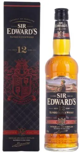 Produktbild: Sir Edward's 12 Years Old Blended Scotch Whisky 40% Vol. 0,7l in Geschenkbox
