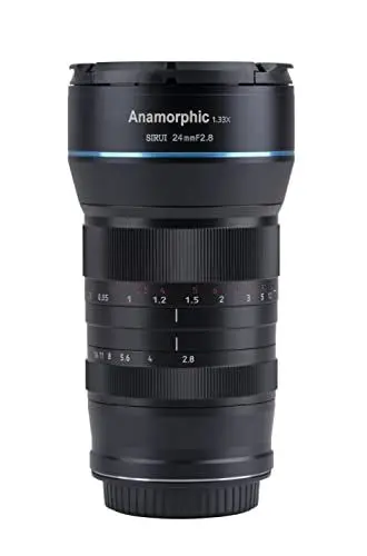 Produktbild: SIRUI 24mm F2.8 1.33X Anamorphotisches Prime Objektiv Objektive Lens Lenses Modell S35 Serie (RF Mount)