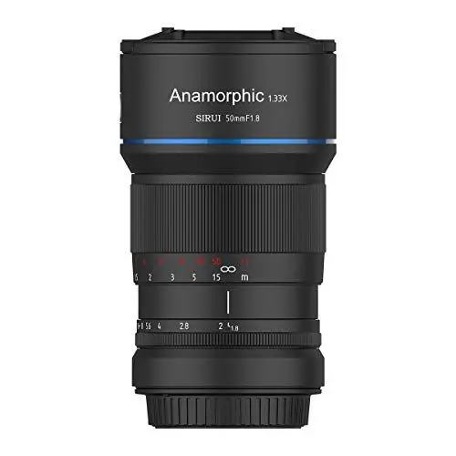 Produktbild: SIRUI 50 mm F1,8 1,33X Anamorphotisches Cine-Objektiv APS-C (E-Mount) für a6400/FX30/ZV-E10