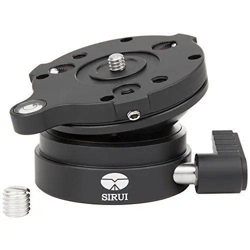 Produktbild: SIRUI LE-60 Nivellierkopf (Neigung 15°, Kugeldurchmesser 60mm) schwarz
