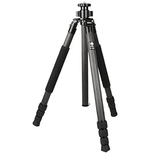 Produktbild: SIRUI R-1204 Reporter Studio-Dreibeinstativ (Carbon, Höhe: 159,5cm, Gewicht: 0,95kg, Belastbarkeit: 10kg) mit Tasche und Gurt