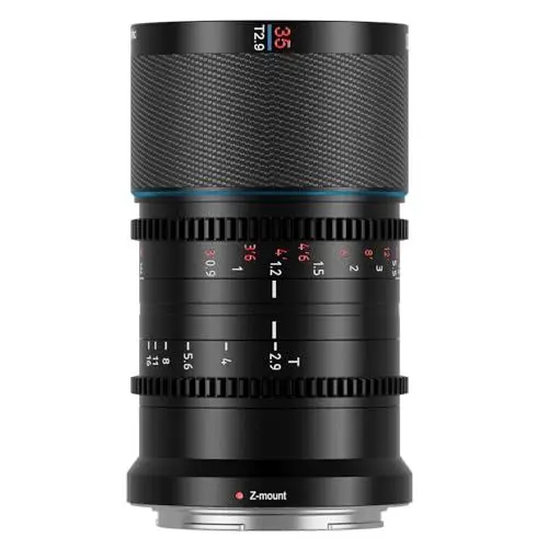 Produktbild: SIRUI Saturn 35 mm T2.9 1.6X Vollformat-Kohlefaser-anamorphes Objektiv, Cine-Objektiv weniger als 500 g (Nature Flares, Z-Mount)