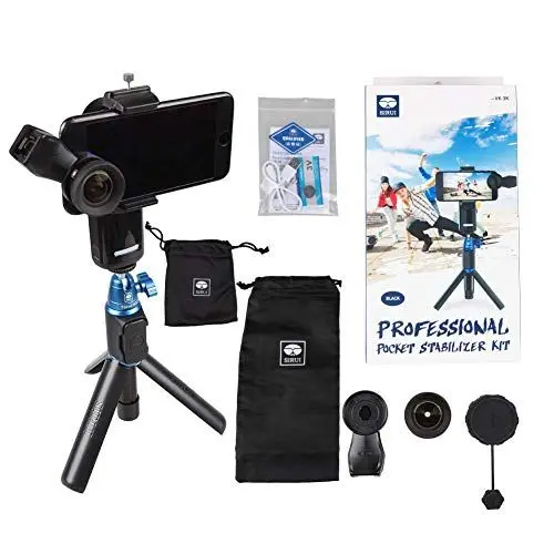 Produktbild: SIRUI VK-3K Pocket Stabilizer Professional Kit schwarz für Smartphones