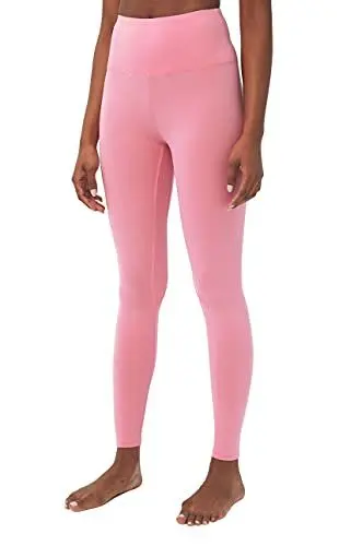 Produktbild: sissycos Damen Sport Leggings mit Taille Hoher, Yogahosen Push up Strumpfhose Sanft Blickdicht, Jogginghose für Laufen Fitness Pilates(Rosa,S)