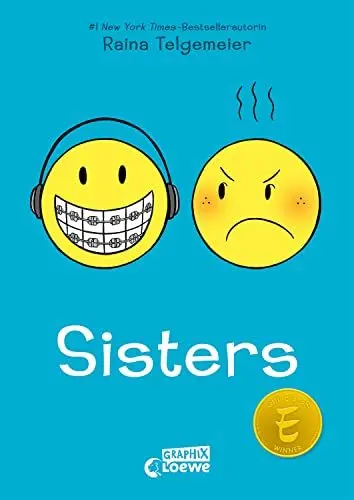 Produktbild: Sisters: Wie schön es doch ist, Geschwister zu haben, oder nicht? Preisgekröntes Comic-Buch über Geschwister und Familienleben - New York Times-Bestseller von Raina Telgemeier (Loewe Graphix, Band 2)