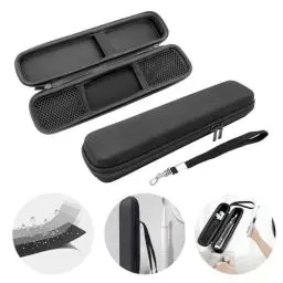 Produktbild: SIVFOTID Reiseetui Elektrische Zahnbürsten Zahnbürste Etui Zahnbürstenetui Toothbrush Travel Case Box Zahnbürstenbox Reisezahnbürste für Oral B, Schwarz