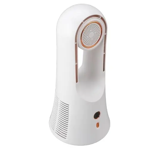 Produktbild: SIXRUN Schreibtischventilator ohne Flügel, 6 Geschwindigkeiten, Kleiner Tischventilator mit Leistungsanzeige, Tablet für Zuhause, Schlafzimmer, Büro, Schreibtisch, Ventilator ohne