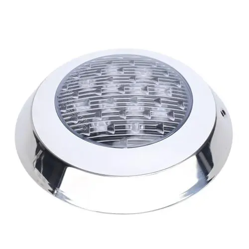 Produktbild: Tauchbare LED-Leuchten, Tauchbare Poolleuchten, Professionelles Warmes Licht 3000 K, 12 W, 12 V, Wandmontierte, wasserdichte Unterwasser-LED-Poolleuchten für Schwimmbad
