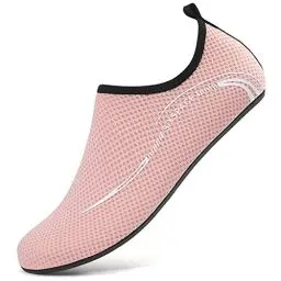 Produktbild: Sixspace Badeschuhe Damen Herren Wasserschuhe Schwimmschuhe Männer Frauen Strandschuhe Aquaschuhe Barfußschuhe für Strand,Pool,Meer,Wassersport,Tauchen,Surfen,Aqua Cycling(Rosa,34 EU)