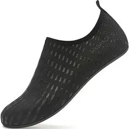 Produktbild: Sixspace Damen Herren Badeschuhe Wasserschuhe Schwimmschuhe Männer Frauen Strandschuhe Barfußschuhe für Strand,Pool,Meer,Wassersport,Tauchen,Surfen,Aqua Cycling(Schwarz 34 EU)