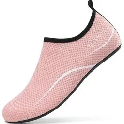Produktbild: Sixspace Damen Badeschuhe Wasserschuhe Schwimmschuhe Männer Frauen Strandschuhe Barfußschuhe für Strand,Pool,Meer,Wassersport,Tauchen,Surfen,Aqua Cycling(Pink 38 EU)