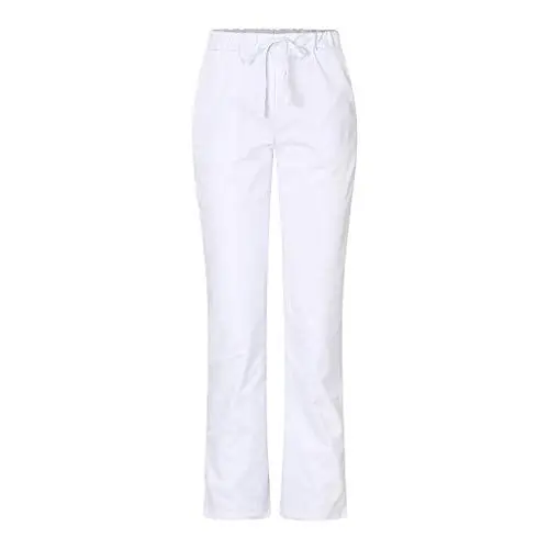 Produktbild: Sizoer Barisa Medizinische Schlupfhose Damen Arbeitshose Pflege Schrubb-Hosen Schwesternhose Schlupfhose mit Gummibund & Tunnelzug Kordel Hygienische Pflegerhose für höhere Blickdichte #824