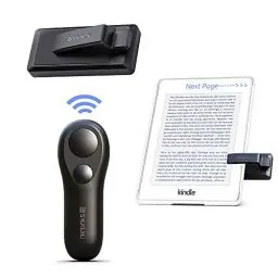 Produktbild: SK SYUKUYU RF Fernbedienung Seitenwenden zum Lesen auf Tolino,Kobo,Page Turner Umblättern for iPad/iPhone/Android Tablets, Ferngesteuerter for Kamera Videoaufzeichnung(Schwarz)