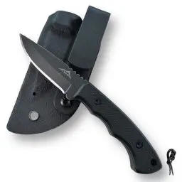 Produktbild: SK Wild Ones® Outdoor Messer Survival - Jagdmesser Feststehende Klinge - Survival Messer Outdoor Mit G10 Handhaben - EDC-Messer Outdoormesser Feststehend - Aus 420 HC Edelstahl Neck Knife Lorni