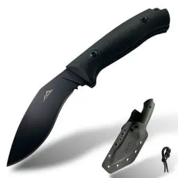 Produktbild: SK Wild Ones® Outdoor Messer Survival - Jagdmesser Feststehende Klinge - Survival Messer Outdoor Mit G10 Handhaben - Kukri Machete Outdoormesser Feststehend - Hergestellt aus D2-Stahl Survival Knife