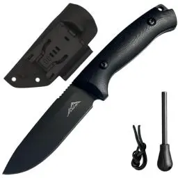 Produktbild: SK Wild Ones® Outdoor Messer Survival - Jagdmesser Feststehende Klinge - Survival Messer Outdoor Mit G10 Handhaben - Outdoormesser Feststehend - Aus D2-Stahl Survival Knife für Camping Loki