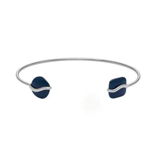 Produktbild: SKAGEN Damenarmspange Sofie Sea Glass Organic Shape blau, SKJ1811040
