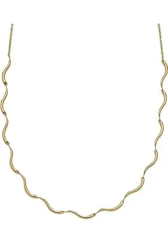 Produktbild: Skagen Damenkette Wave Edelstahl goldfarben, SKJ1746710