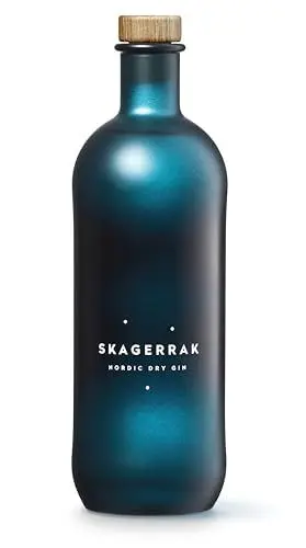 Produktbild: Skagerrak Nordic Dry Gin 0.7L (44.9% Vol.) | Ausgezeichneter, aromatischer| Kreiert mit Botanicals aus der Skagerrak-Region | Hergestellt in Norwegen
