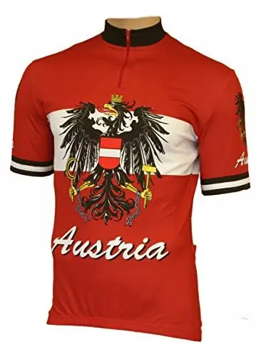 Produktbild: Skaide Radtrikot Austria kurzarm, Größe S bis 6XL (L)