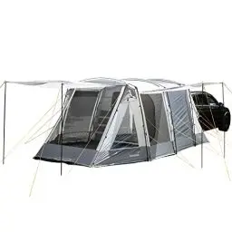 Produktbild: Skandika Heckzelt Pitea XL Up für 4 Personen | Freistehendes Autozelt mit Schlafkabine, 2 m Stehhöhe, wasserdicht, 3000 mm Wassersäule | Camping Vorzelt für SUV, Caddy, Auto