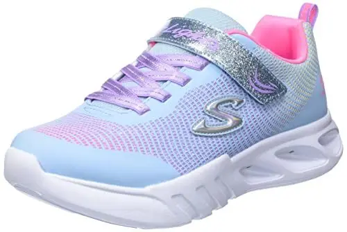 Produktbild: Skechers 303700L LBMT Sneaker, Light Blue Synthetic/Multi Trim, 28,5 EU