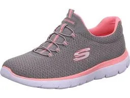 Produktbild: Skechers Summits Top Player Damen Sneaker , Grey Mesh Pink Trim, 38 EU