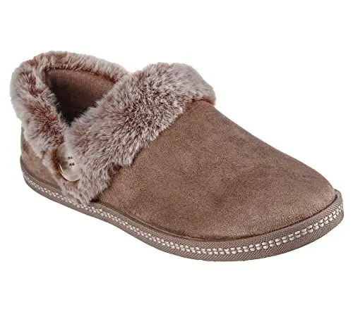Produktbild: Skechers Damen Cozy Campfire-Fresh Toast Hausschuh, Dark Taupe, 38 EU