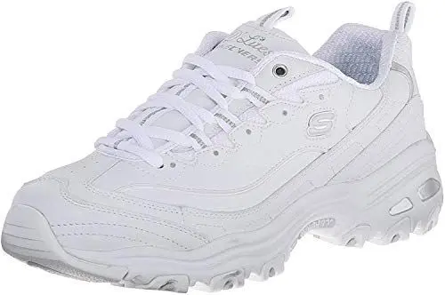 Produktbild: Skechers Damen D'lites Fresh Start Sneaker, Weiß Silberfarben, 35 EU