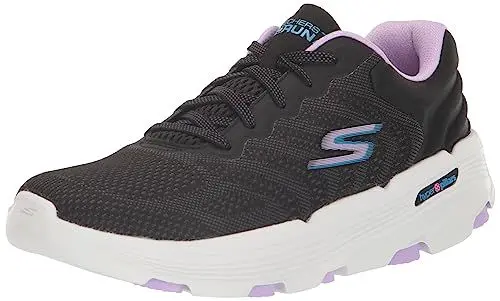 Produktbild: Skechers Damen Driven GO Run 7.0 ANGETRIEBEN, Black Textile/Lavender Trim, 42 EU