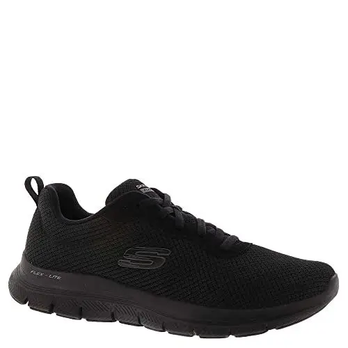 Produktbild: Skechers Damen Flex Appeal 4.0 Brilliant View Sneaker Wide FIT 149303W schwarz, Schuhgröße:38 EU