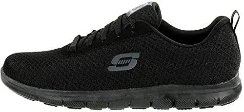 Produktbild: Skechers Damen Ghenter Bronaugh Sneaker, Black Mesh Water And Stain Repellent Treatmen, 35.5 EU