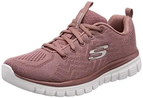 Produktbild: Skechers Damen Graceful Get Connected Sneakers, Mauve Mesh Trim, 38 EU