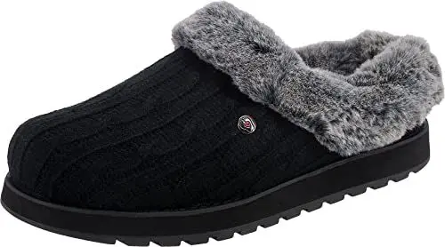 Produktbild: Skechers Damen Keepsakes - Ice Angel Low-Top Slipper, Black Grey, 37 EU